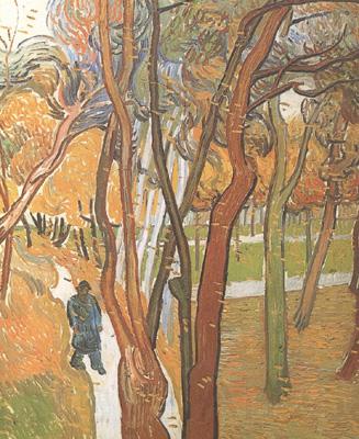 Vincent Van Gogh The Walk:Falling Leaves (nn04) Germany oil painting art